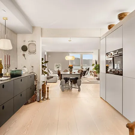 Apartment Dinbnb Lux I At The Exclusive City Fjord Island I Free Parking *