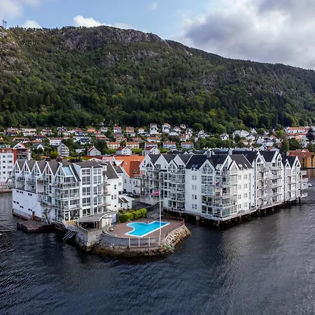 Dinbnb Lux I At The Exclusive City Fjord Island I Free Parking アパート ベルゲン