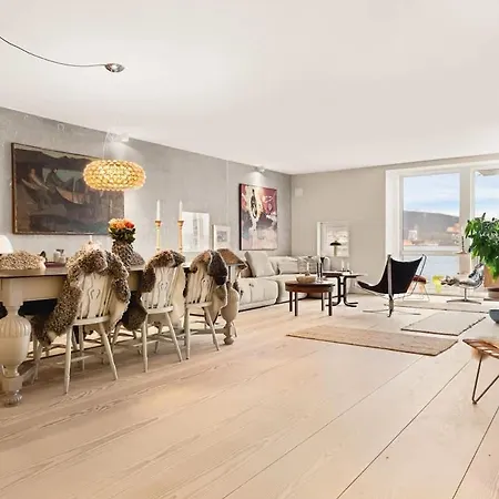 Dinbnb Lux I At The Exclusive City Fjord Island I Free Parking Bergen